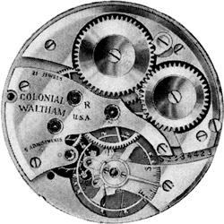 Waltham Grade Colonial R Pocket Watch Image