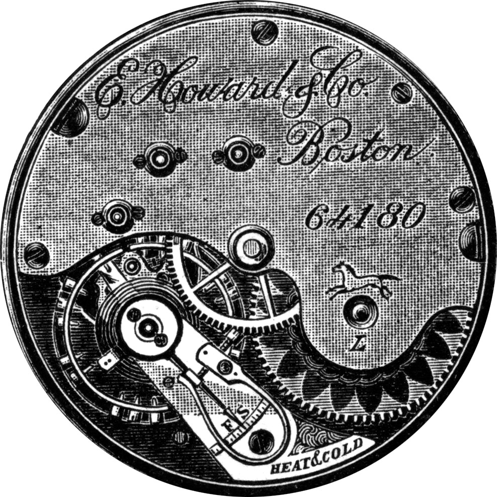 E. Howard & Co. Grade No. 3 Pocket Watch Image