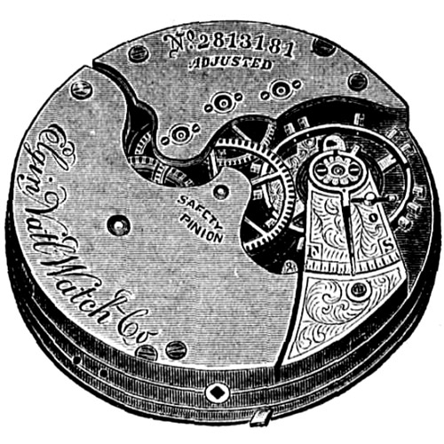 Elgin Grade 107 Pocket Watch Image