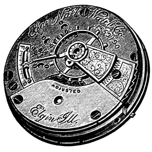 Elgin Grade 123 Pocket Watch Image