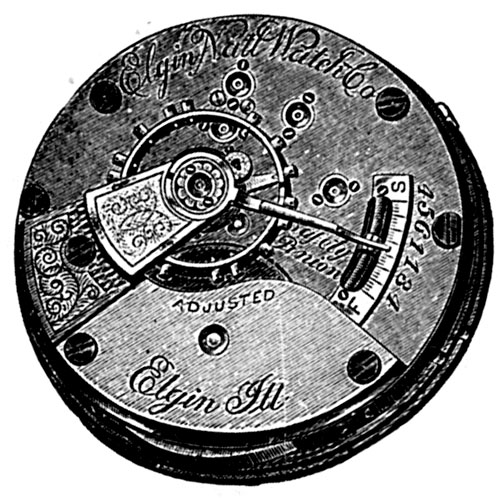 Elgin Grade 125 Pocket Watch Image