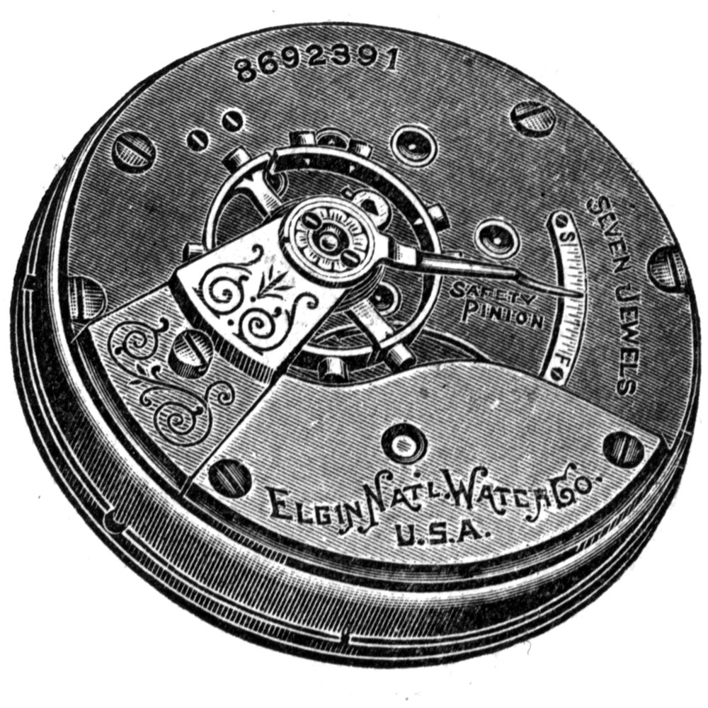 Elgin Grade 309 Pocket Watch Image