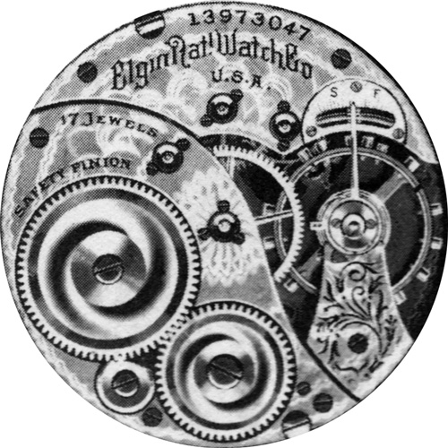 Elgin Grade 345 Pocket Watch Image