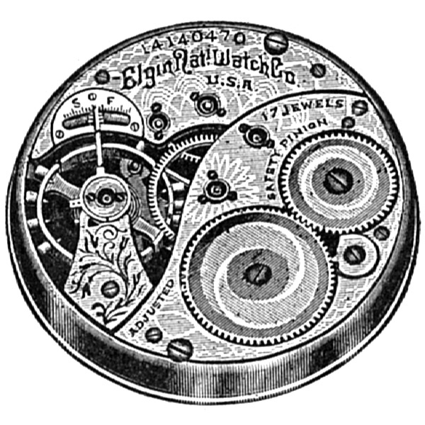 Elgin Grade 383 Pocket Watch Image