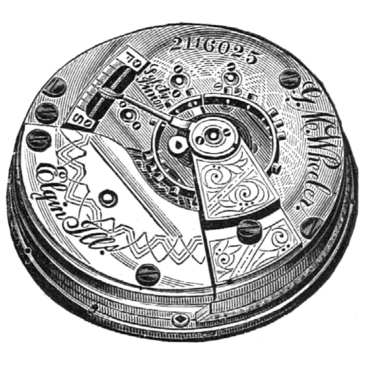 Elgin Grade 44 Pocket Watch Image