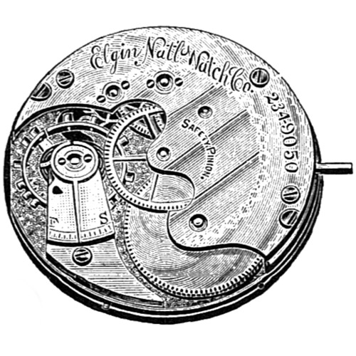 Elgin Grade 45 Pocket Watch Image