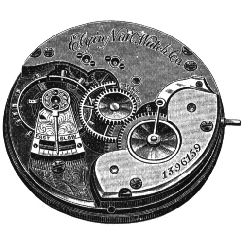 Elgin Grade 48 Pocket Watch Image