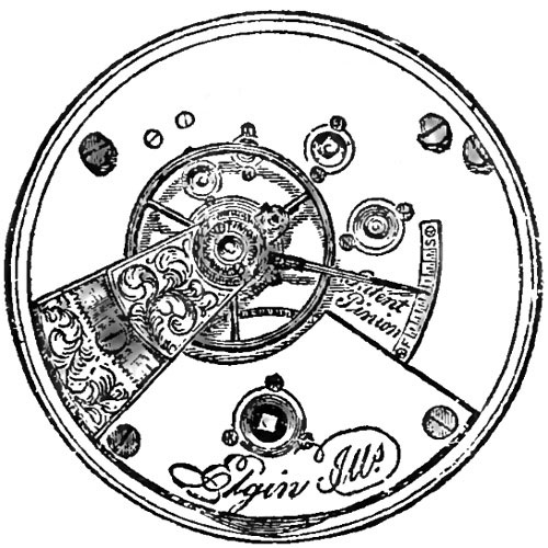 Elgin Grade 55 Pocket Watch Image