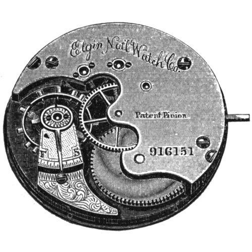 Elgin Grade 65 Pocket Watch Image