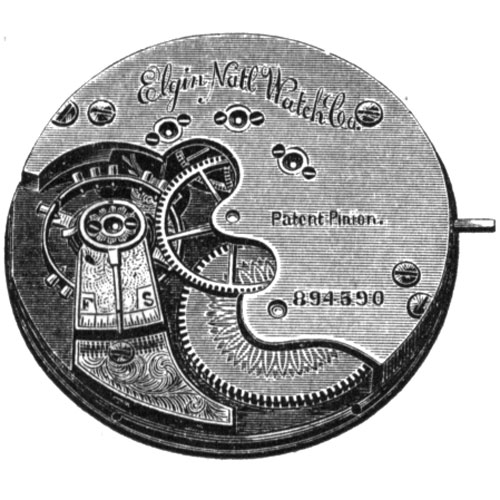 Elgin Grade 66 Pocket Watch Image