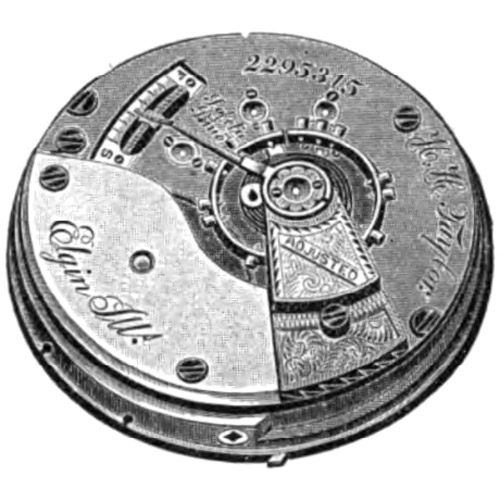 Elgin Grade 76 Pocket Watch Image