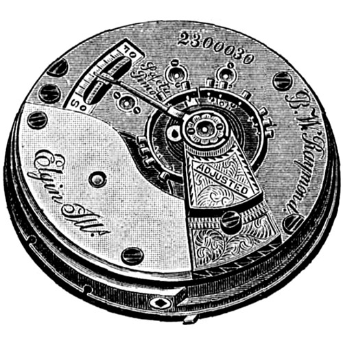 Elgin Grade 77 Pocket Watch Image