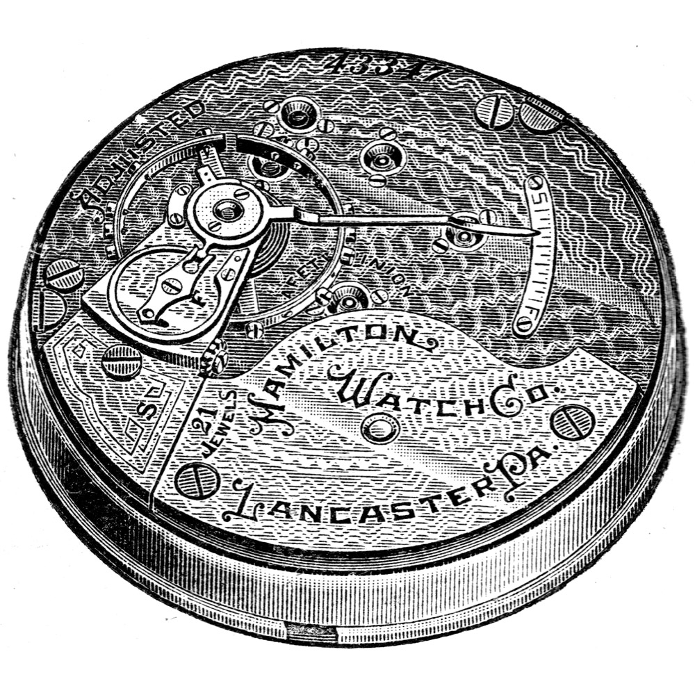Hamilton Grade 943 Pocket Watch Image