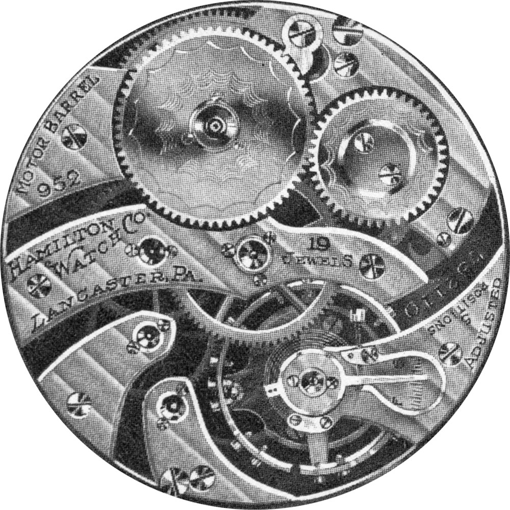 Hamilton Grade 952 Pocket Watch Image