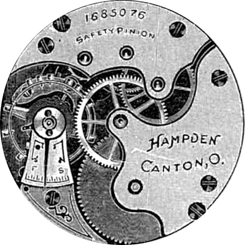 Hampden Grade No. 200 Pocket Watch Image