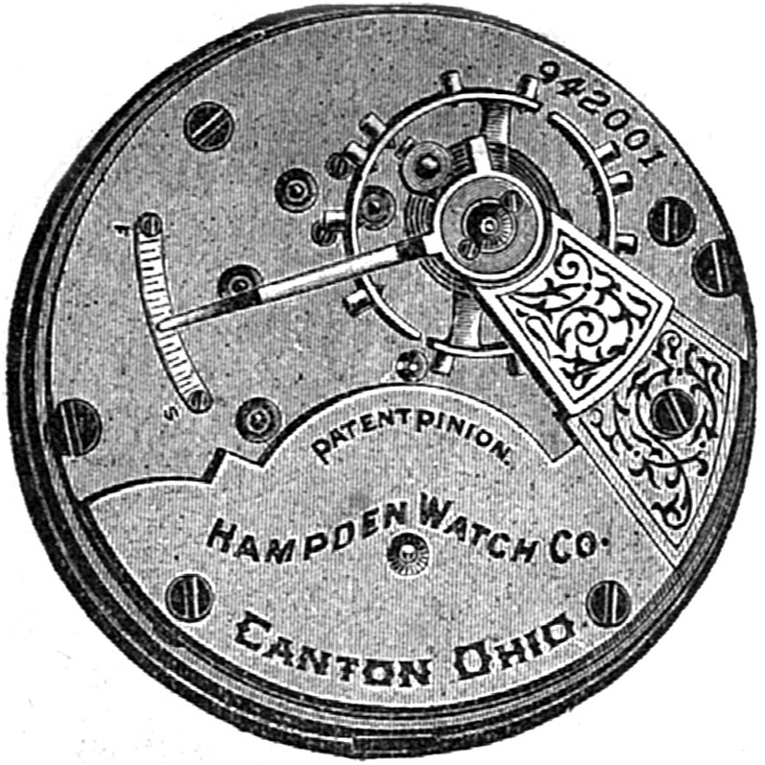 Hampden Grade No. 21 Pocket Watch Image