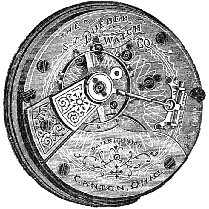 Hampden Grade The Dueber Watch Co. Pocket Watch Image