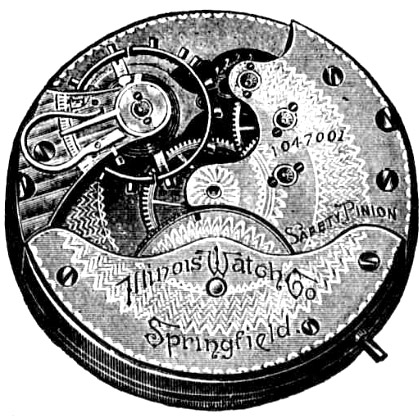 Illinois Grade 114 Pocket Watch Image