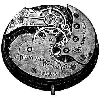 Illinois Grade 141 Pocket Watch Image