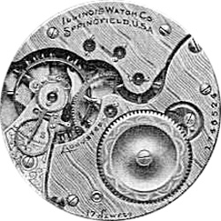 Illinois Grade 175 Pocket Watch Image
