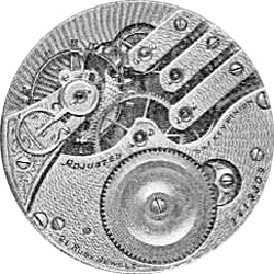 Illinois Grade 189 Pocket Watch Image