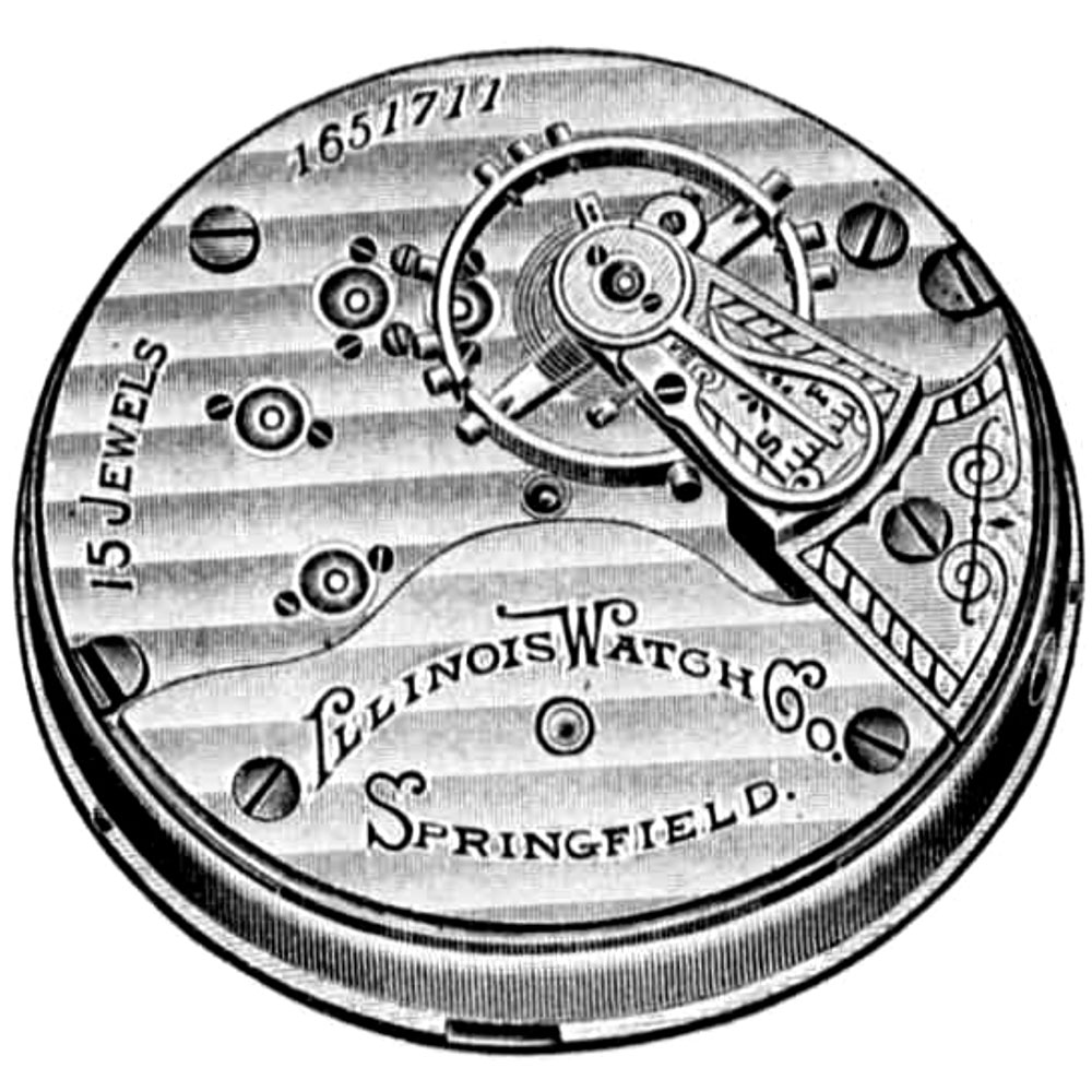 Illinois Grade 59 Pocket Watch Image