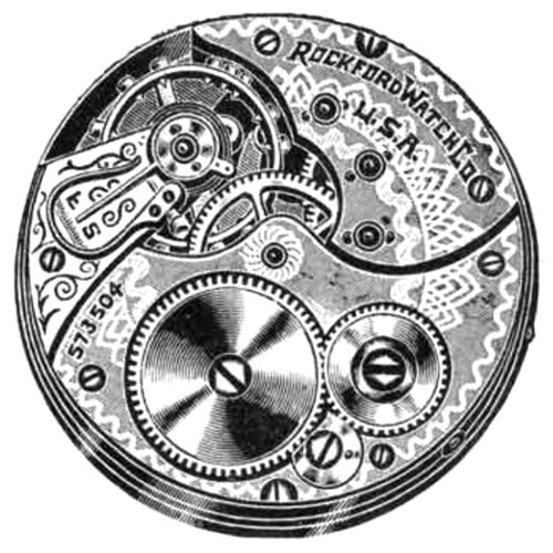 Rockford Grade 590 Pocket Watch Image