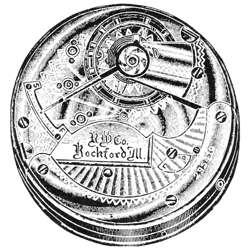 Rockford Grade 69 Pocket Watch Image