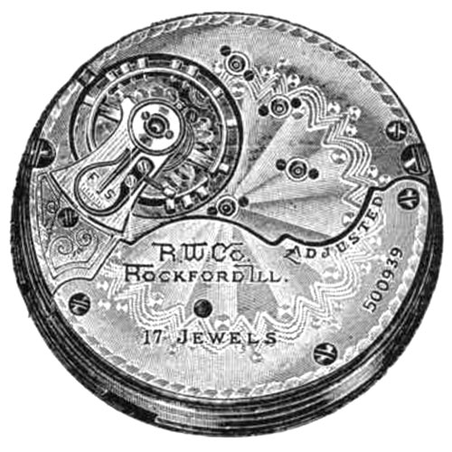 Rockford Grade 830 Pocket Watch Image