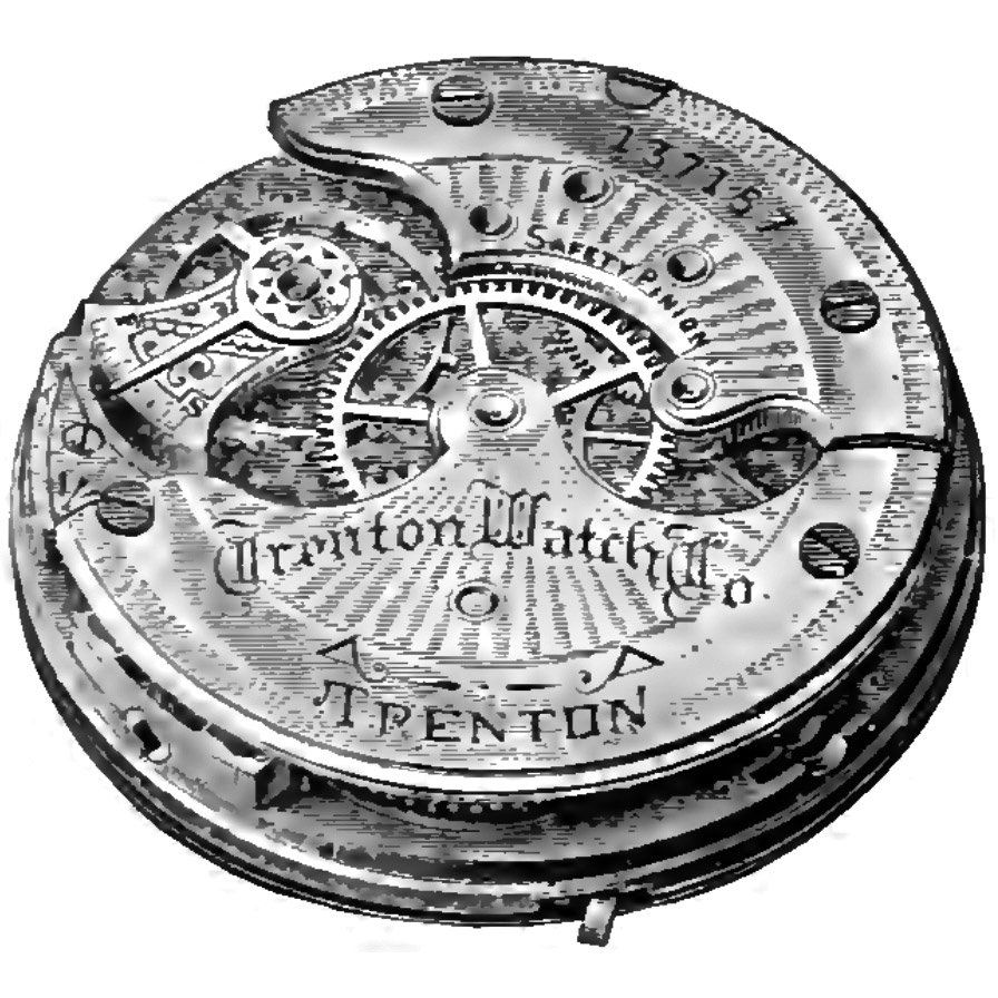 Trenton Watch Co. Grade 40 Pocket Watch Image