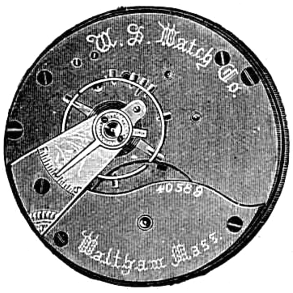 U.S. Watch Co. (Waltham, Mass) Grade 48 Pocket Watch Image