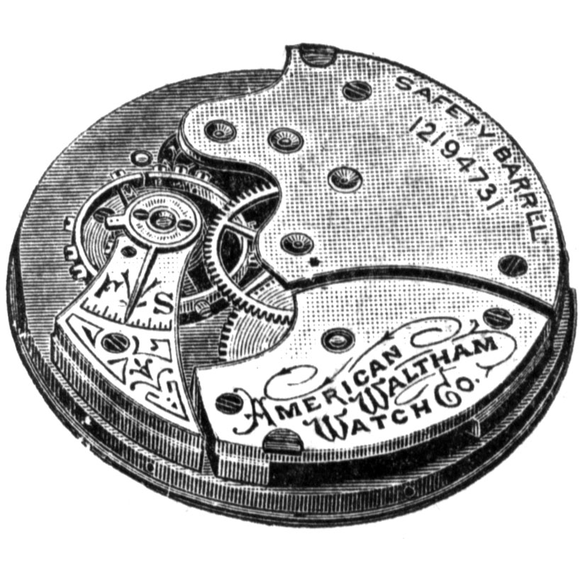Waltham Grade J Pocket Watch Image