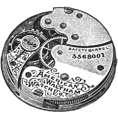Waltham Grade No. 60 Pocket Watch Image