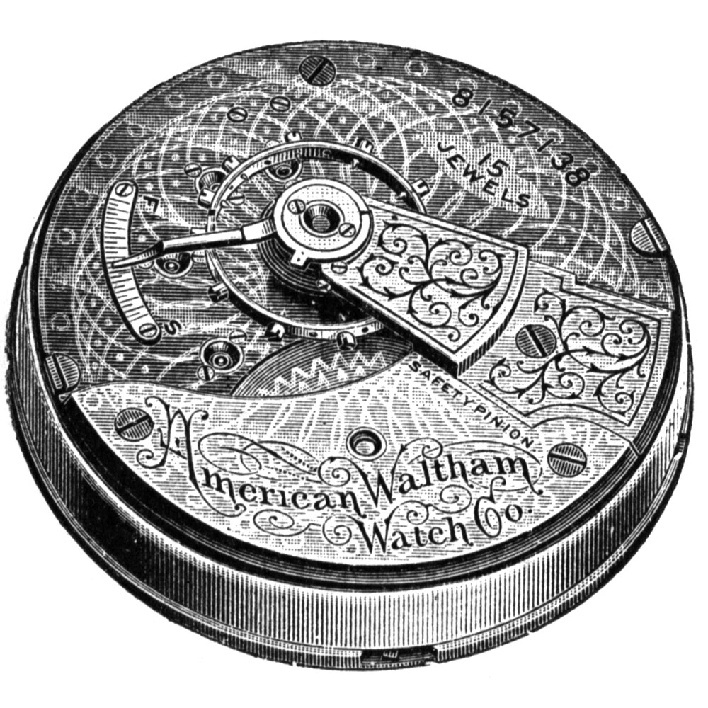 Waltham Grade No. 820 Pocket Watch Image
