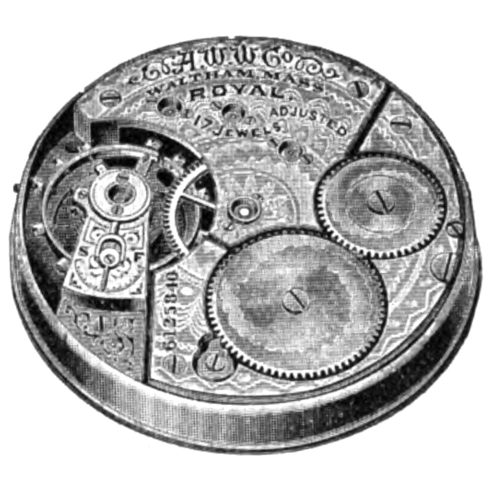 Waltham Grade Royal Pocket Watch Image