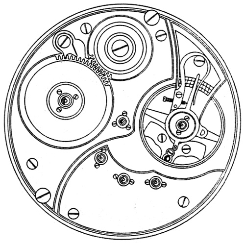 Illinois Grade 161A Pocket Watch Image