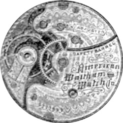 Waltham Grade A.W.W.Co. Pocket Watch Image