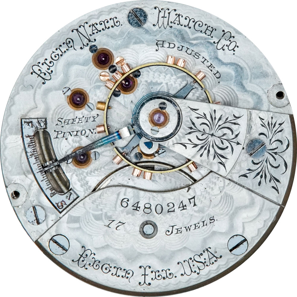 Elgin Grade 166 Pocket Watch Image
