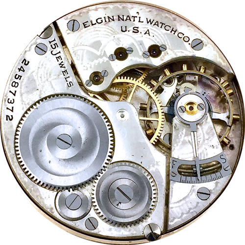 Elgin Grade 313 Pocket Watch Image