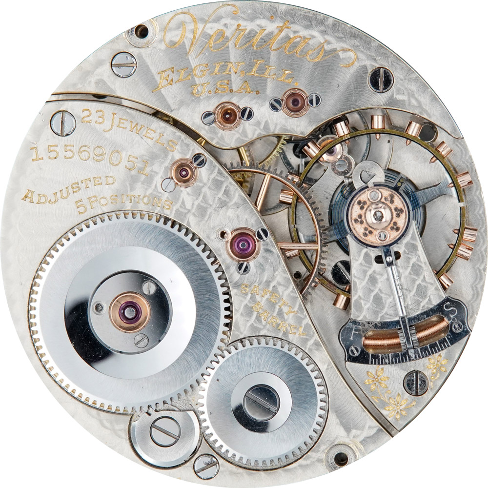 Elgin Grade 376 Pocket Watch Image