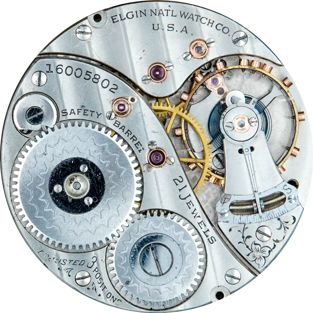 Elgin Grade 412 Pocket Watch Image