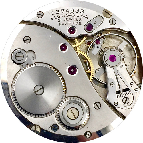 Elgin Grade 543 Pocket Watch Image