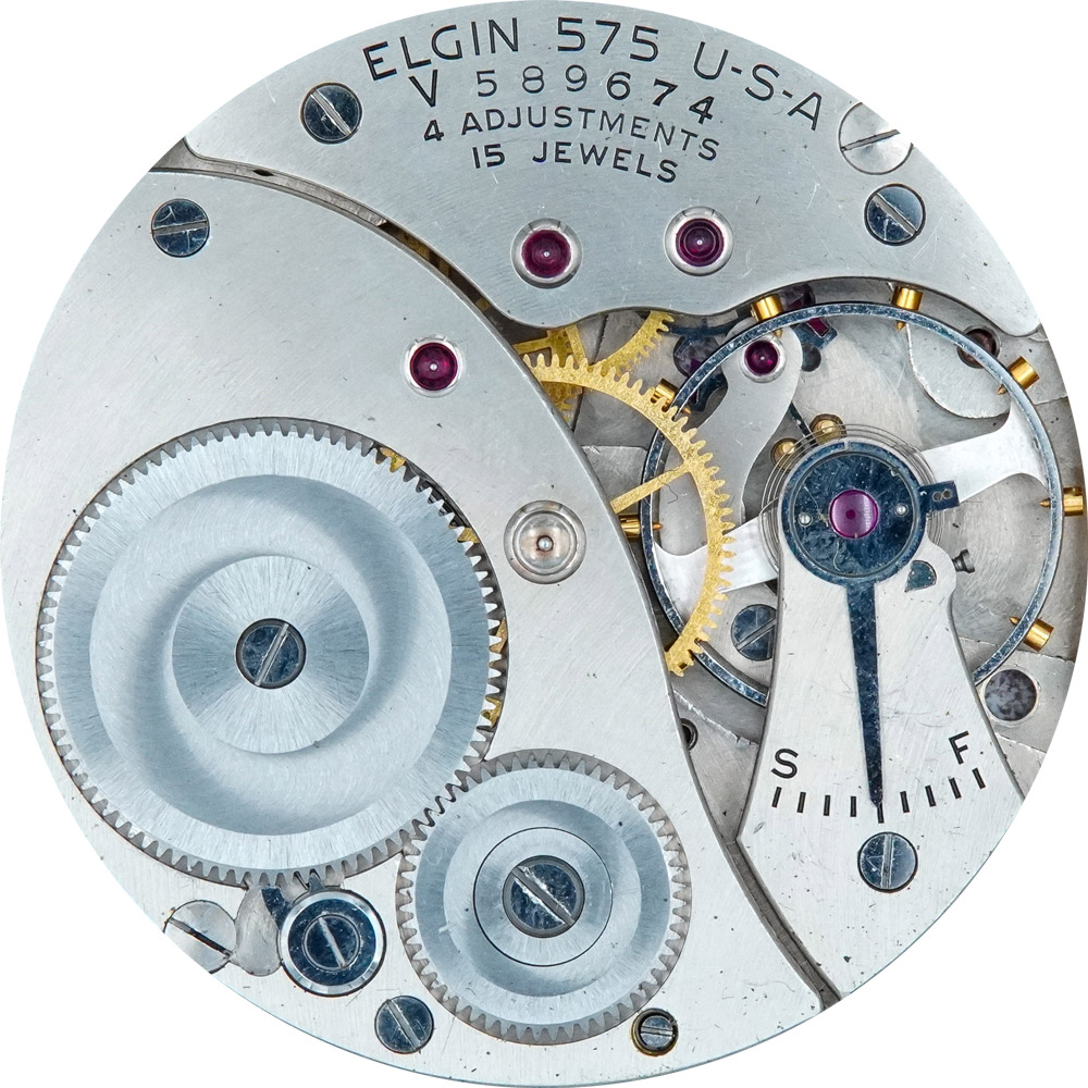 Ball - Elgin Grade 575 Pocket Watch Image