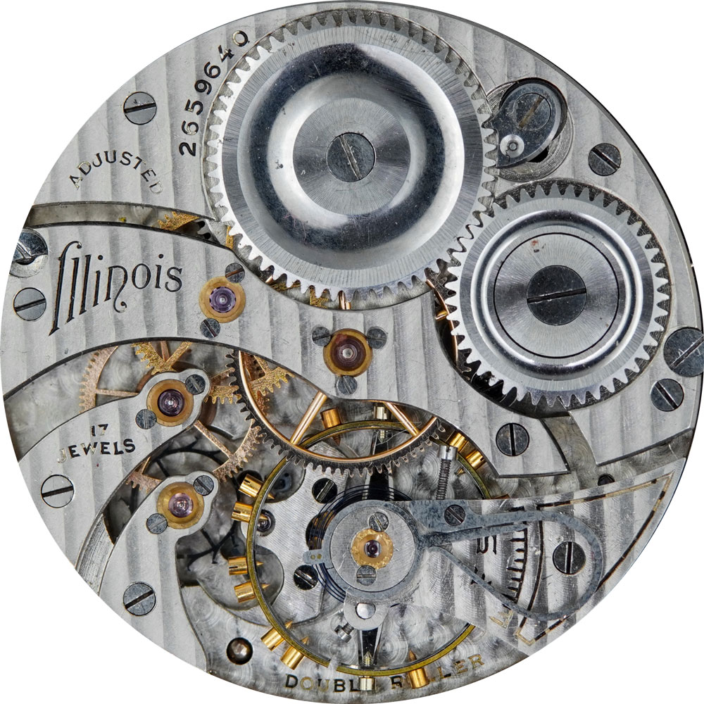 Illinois Grade 405 Pocket Watch Image