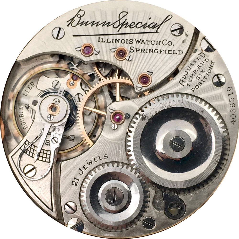 Illinois Grade Bunn Special Pocket Watch Image