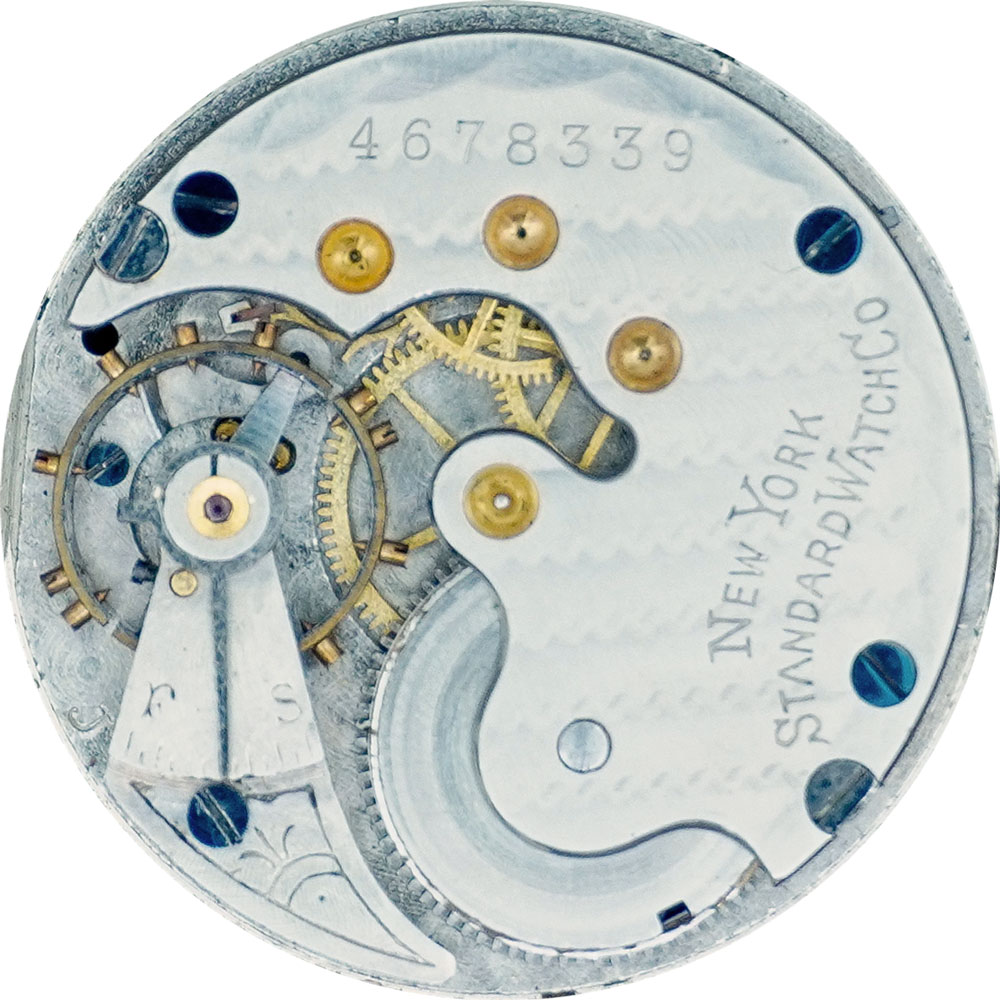 New York Standard Watch Co. Grade 144 Pocket Watch Image