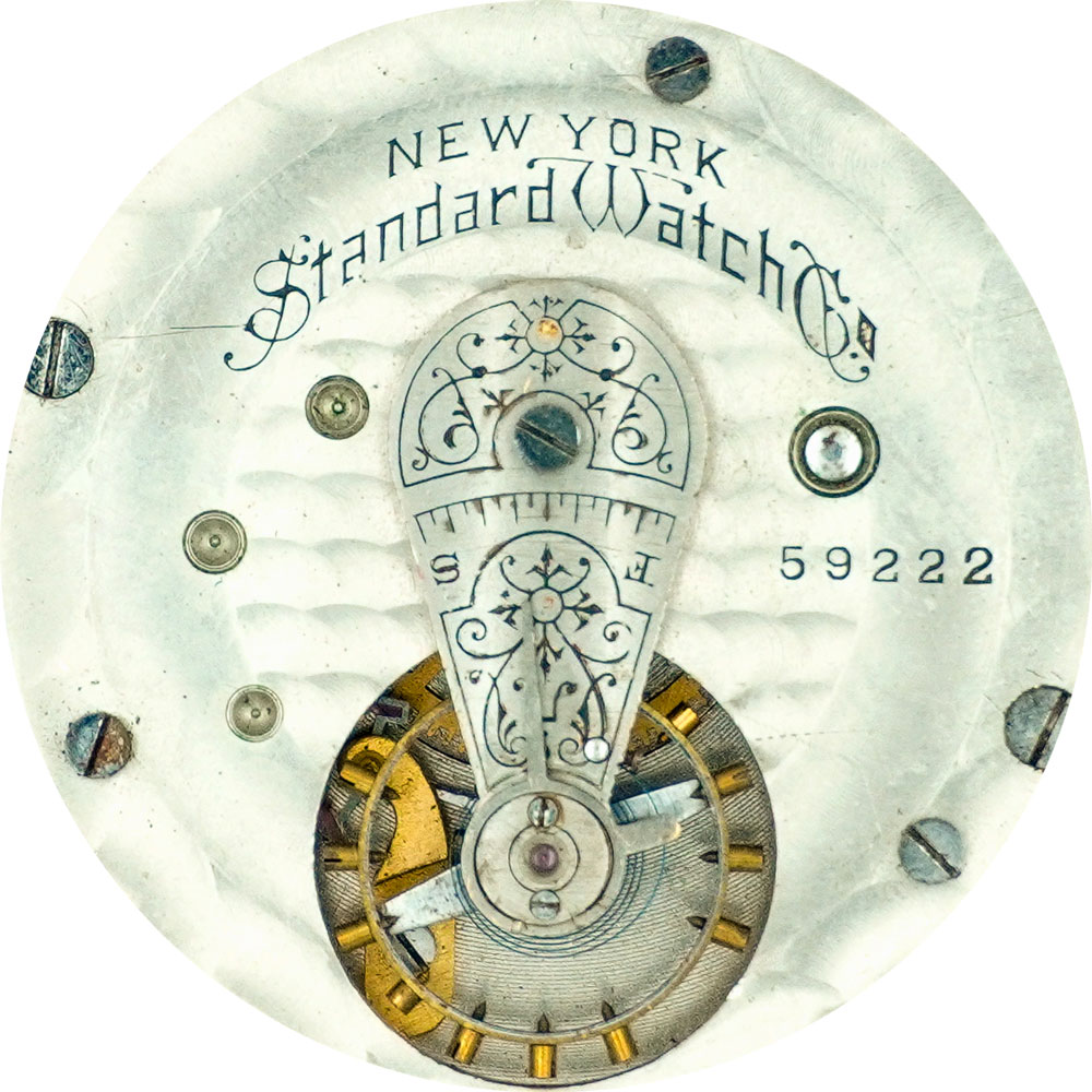 New York Standard Watch Co. Grade 30 Pocket Watch Image