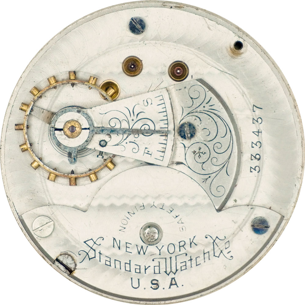 New York Standard Watch Co. Grade 40 Pocket Watch Image