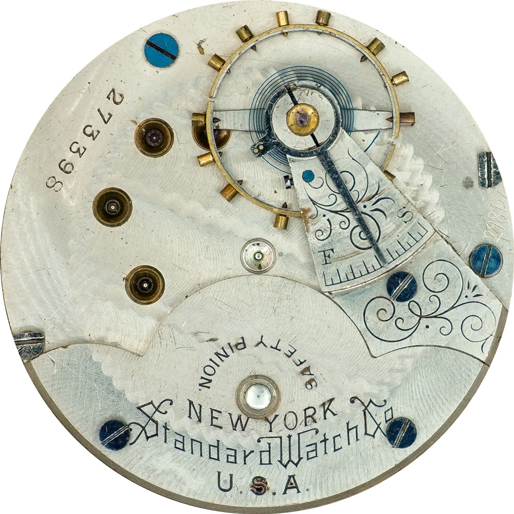 New York Standard Watch Co. Grade 41 Pocket Watch Image