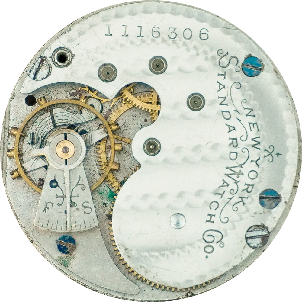 New York Standard Watch Co. Grade 44 Pocket Watch Image